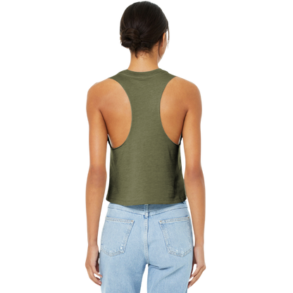 BELLA+CANVAS ® Women’s Racerback Cropped Tank