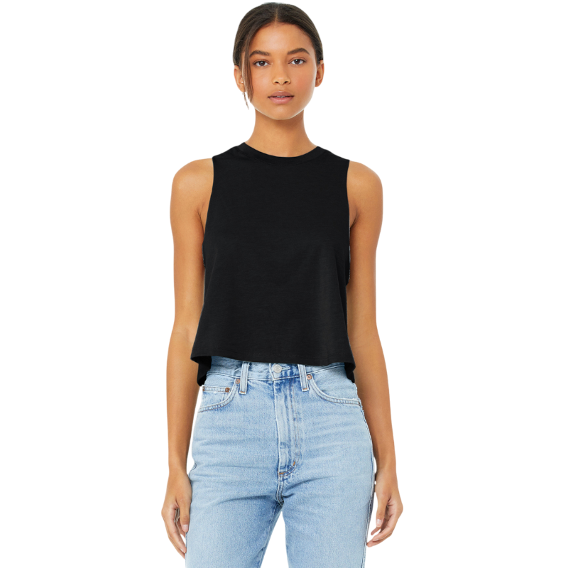 BELLA+CANVAS ® Women’s Racerback Cropped Tank