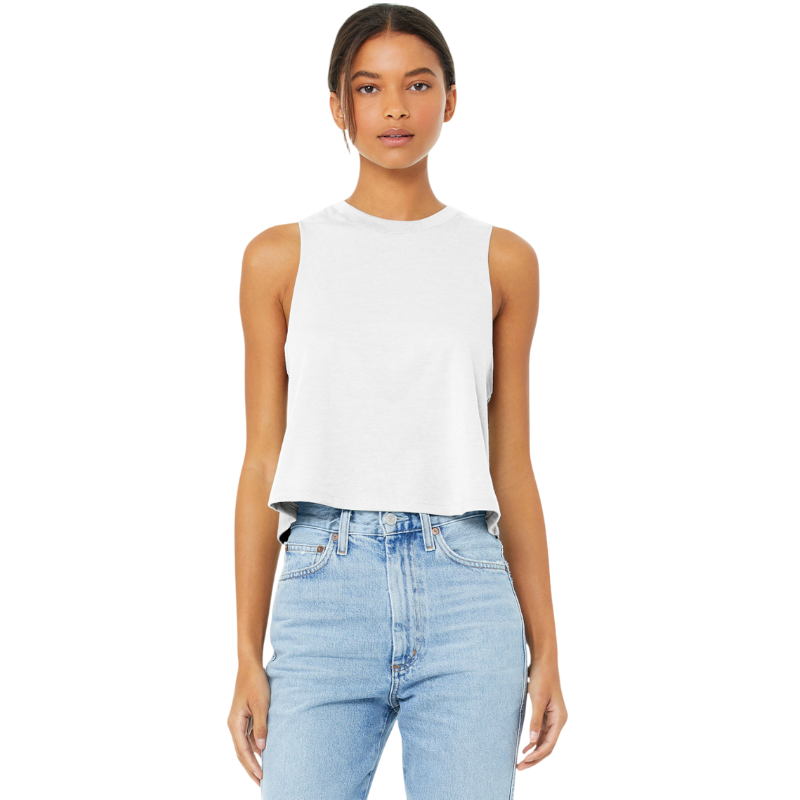 BELLA+CANVAS ® Women’s Racerback Cropped Tank