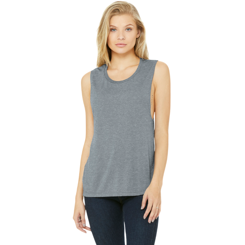 BELLA+CANVAS ® Women’s Flowy Scoop Muscle Tank
