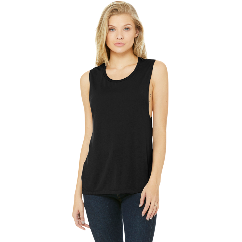 BELLA+CANVAS ® Women’s Flowy Scoop Muscle Tank