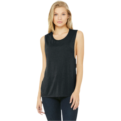 BELLA+CANVAS ® Women’s Flowy Scoop Muscle Tank