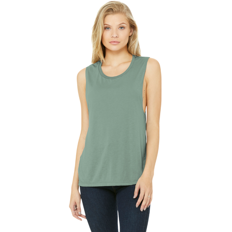 BELLA+CANVAS ® Women’s Flowy Scoop Muscle Tank