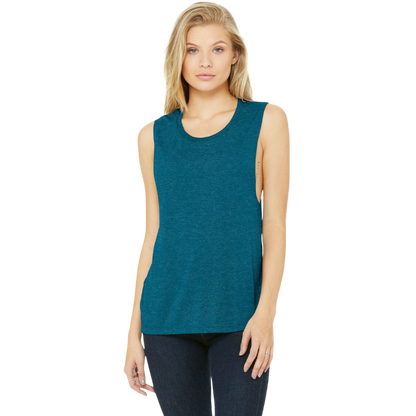 BELLA+CANVAS ® Women’s Flowy Scoop Muscle Tank