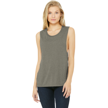 BELLA+CANVAS ® Women’s Flowy Scoop Muscle Tank