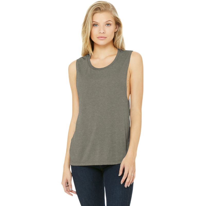 BELLA+CANVAS ® Women’s Flowy Scoop Muscle Tank