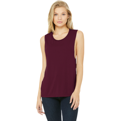 BELLA+CANVAS ® Women’s Flowy Scoop Muscle Tank