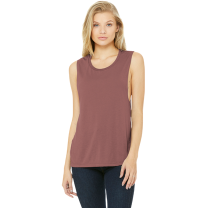 BELLA+CANVAS ® Women’s Flowy Scoop Muscle Tank