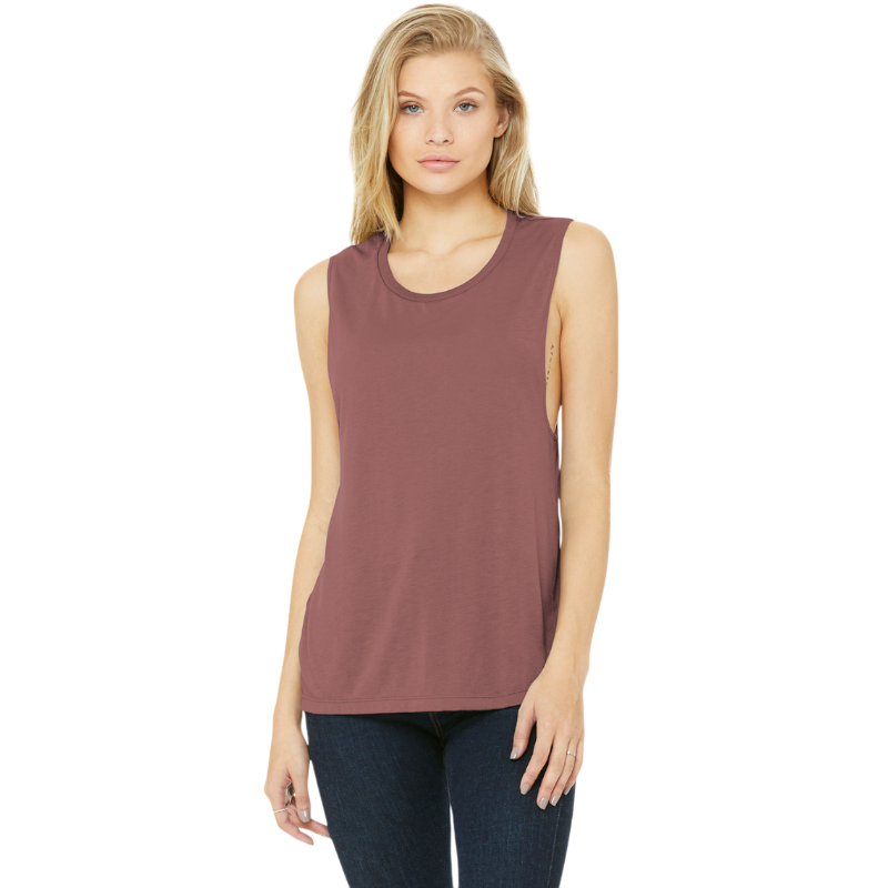 BELLA+CANVAS ® Women’s Flowy Scoop Muscle Tank