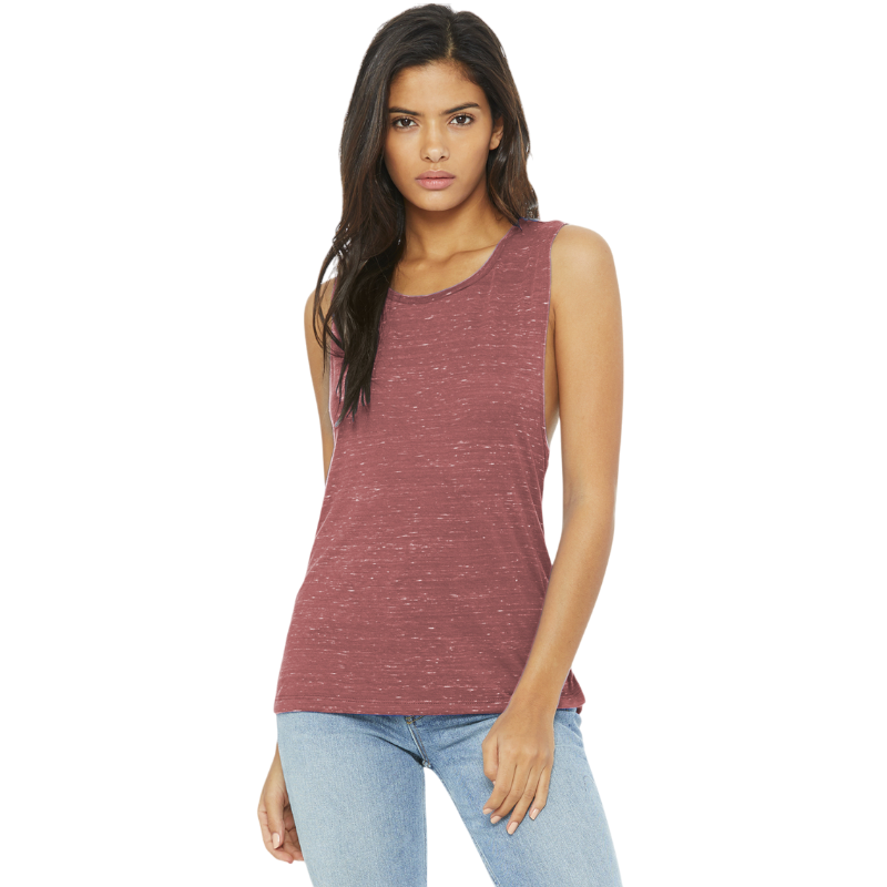BELLA+CANVAS ® Women’s Flowy Scoop Muscle Tank