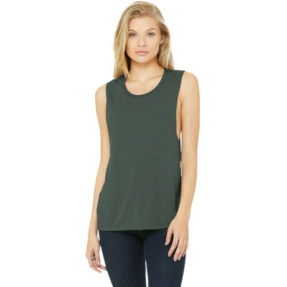 BELLA+CANVAS ® Women’s Flowy Scoop Muscle Tank