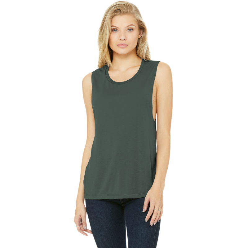 BELLA+CANVAS ® Women’s Flowy Scoop Muscle Tank