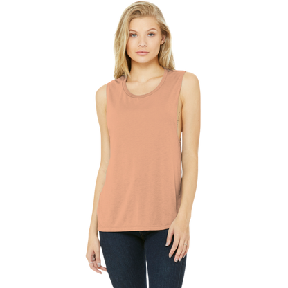BELLA+CANVAS ® Women’s Flowy Scoop Muscle Tank