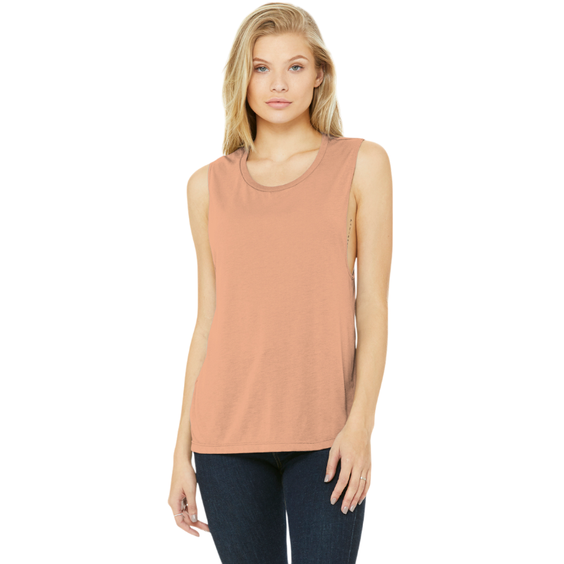 BELLA+CANVAS ® Women’s Flowy Scoop Muscle Tank