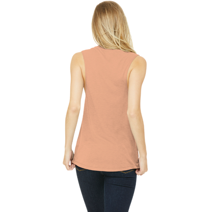 BELLA+CANVAS ® Women’s Flowy Scoop Muscle Tank