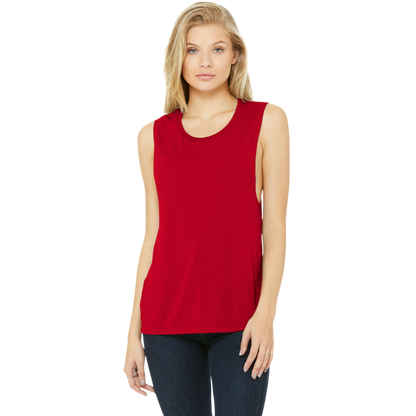 BELLA+CANVAS ® Women’s Flowy Scoop Muscle Tank