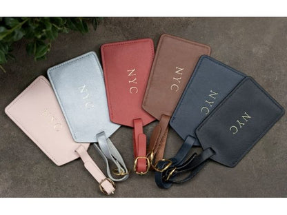 Luggage Tag with Privacy Flap