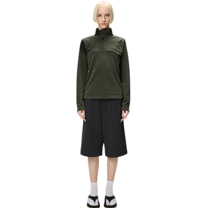 RAINS Addis Fleece Curve Half Zip