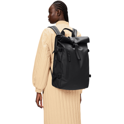 RAINS Rolltop Rucksack Large
