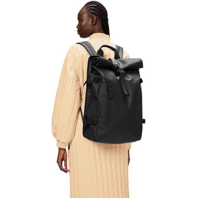 RAINS Rolltop Rucksack Large