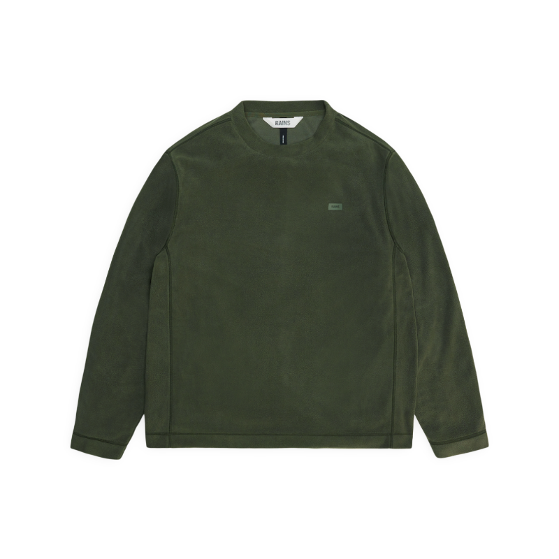 RAINS Addis Fleece Crewneck