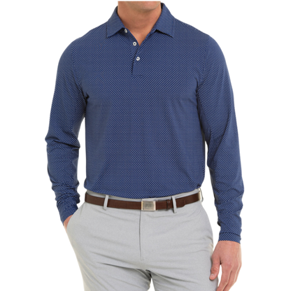 B. Draddy Men's Captain Lee Long-Sleeve Polo