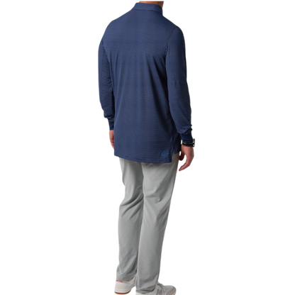 B. Draddy Men's Captain Lee Long-Sleeve Polo