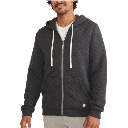 Marine Layer Men's Corbet Quilted Full Zip Hoodie