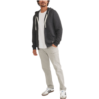 Marine Layer Men's Corbet Quilted Full Zip Hoodie