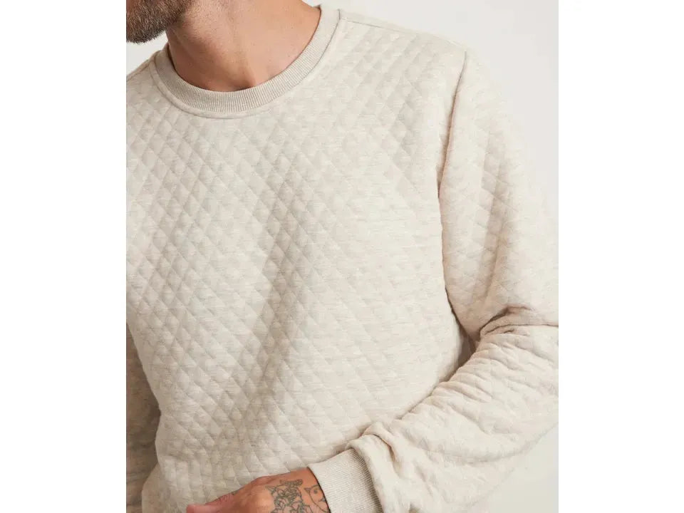 Marine Layer Men's Corbet Quilted Crewneck