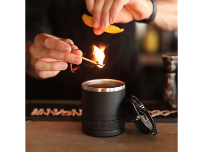 Elemental Recess 10oz Rocks Tumbler - Matte Black