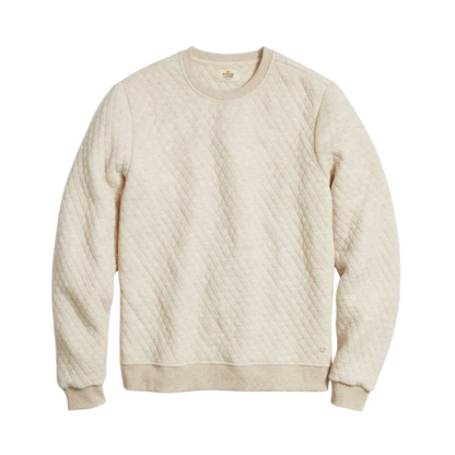 Marine Layer Men's Corbet Quilted Crewneck