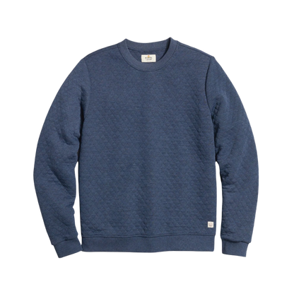 Marine Layer Men's Corbet Quilted Crewneck