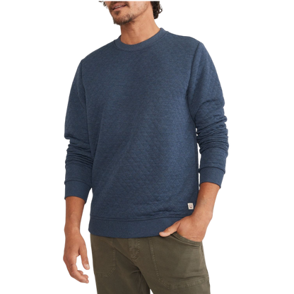 Marine Layer Men's Corbet Quilted Crewneck