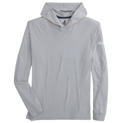 Johnnie-O Men's Edison Garment Dyed Long-Sleeve Hooded Tee