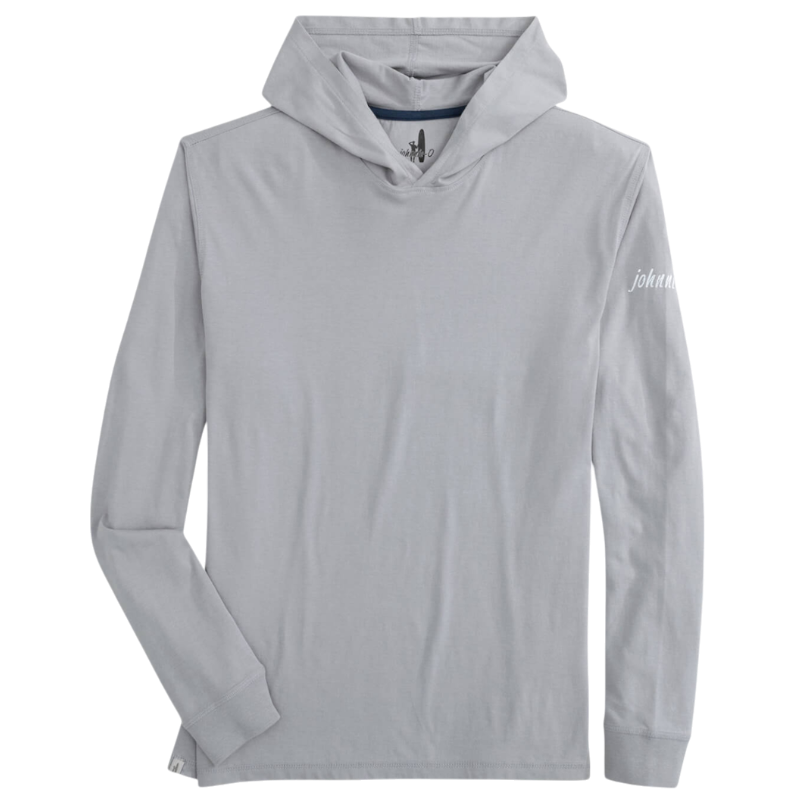 Johnnie-O Men's Edison Garment Dyed Long-Sleeve Hooded Tee