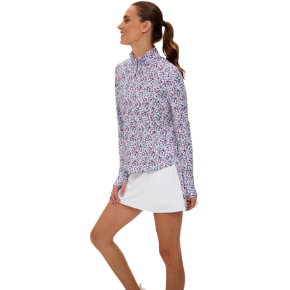 Zero Restriction Women's Renae Quarter-Zip Mock Neck