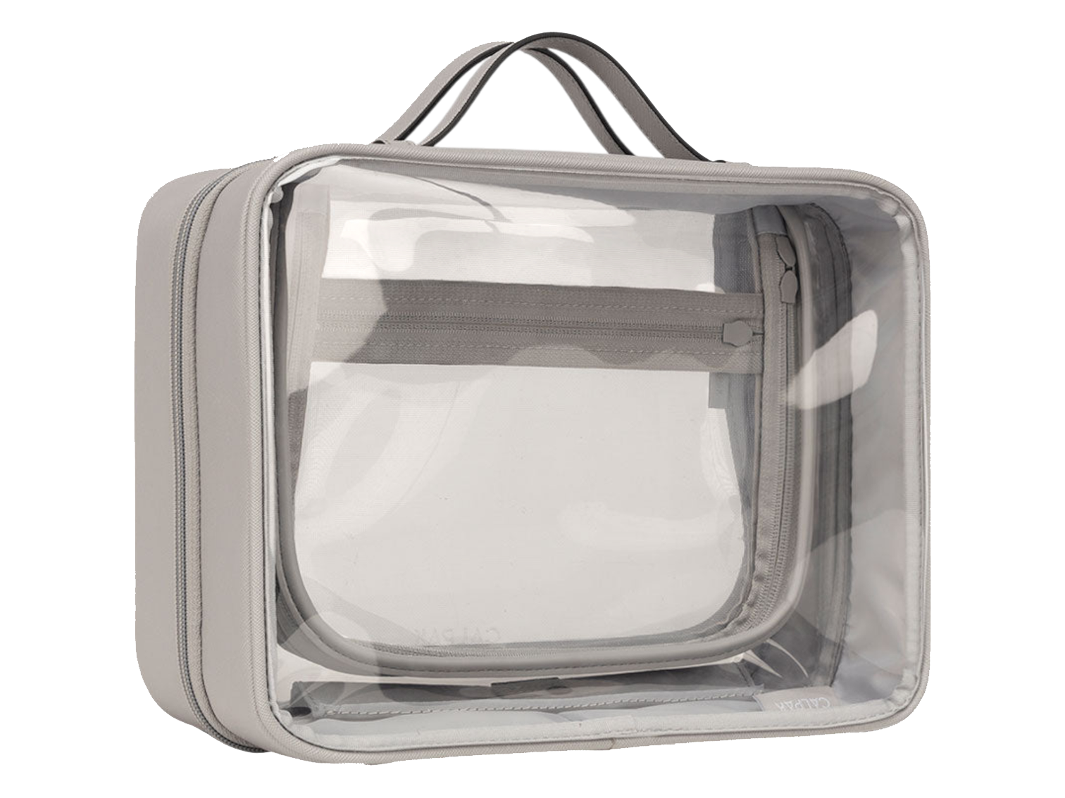 Calpak Large Clear Cosmetics Case