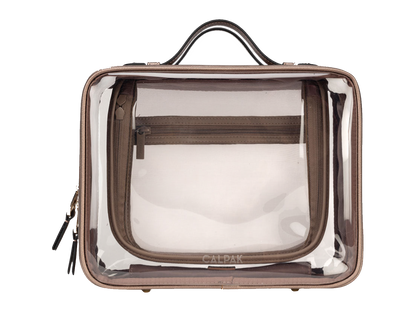 Calpak Large Clear Cosmetics Case
