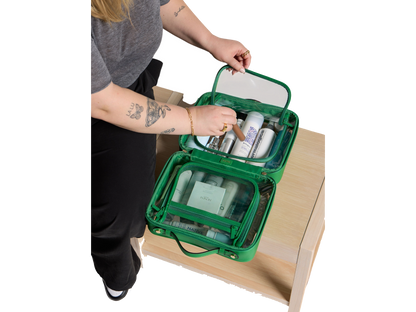 Calpak Large Clear Cosmetics Case