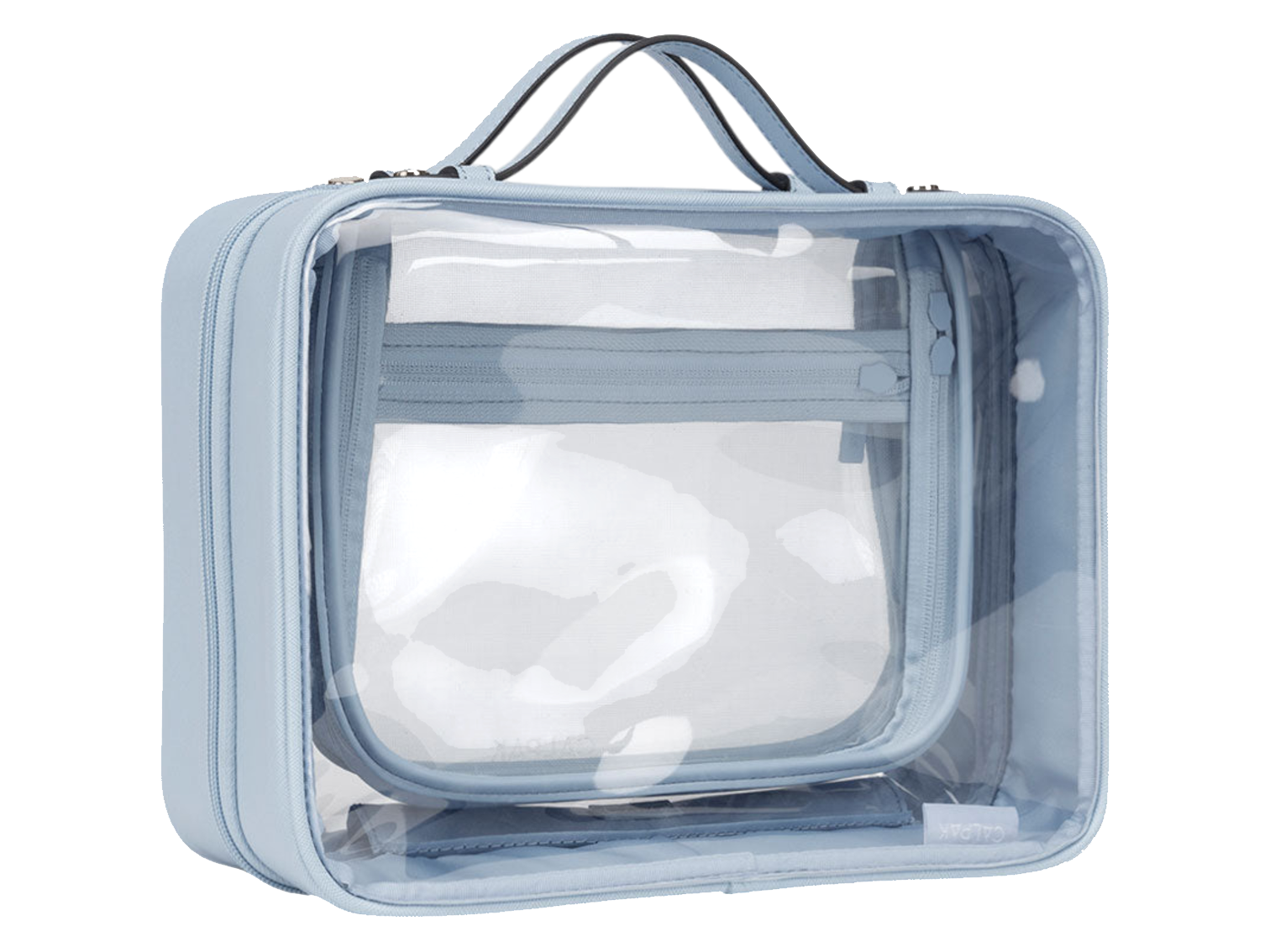 Calpak Large Clear Cosmetics Case