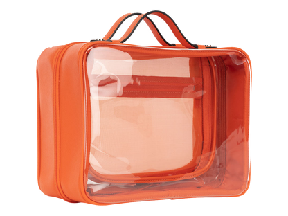 Calpak Large Clear Cosmetics Case