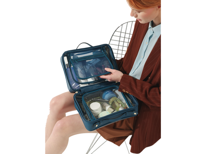 Calpak Large Clear Cosmetics Case