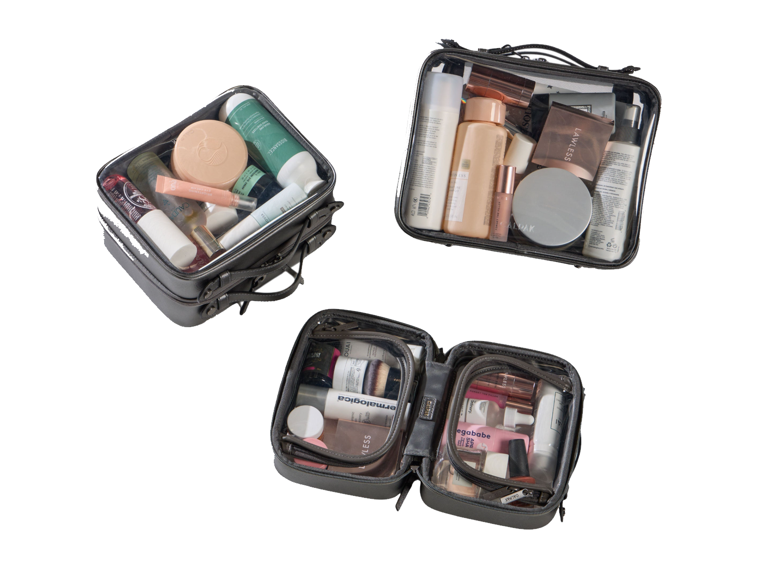 Calpak Large Clear Cosmetics Case