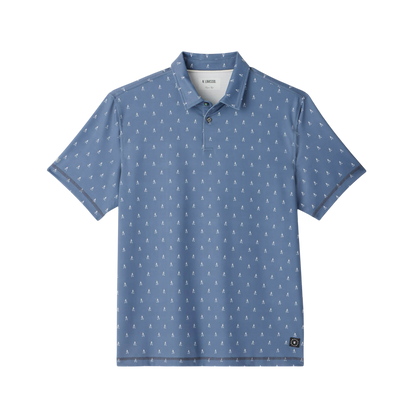 Linksoul Men's Drysdale Printed Polo