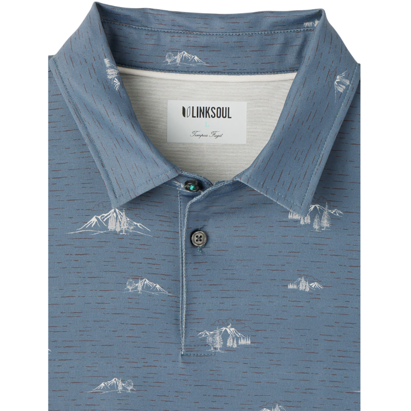 Linksoul Men's Drysdale Printed Polo
