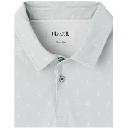 Linksoul Men's Drysdale Printed Polo
