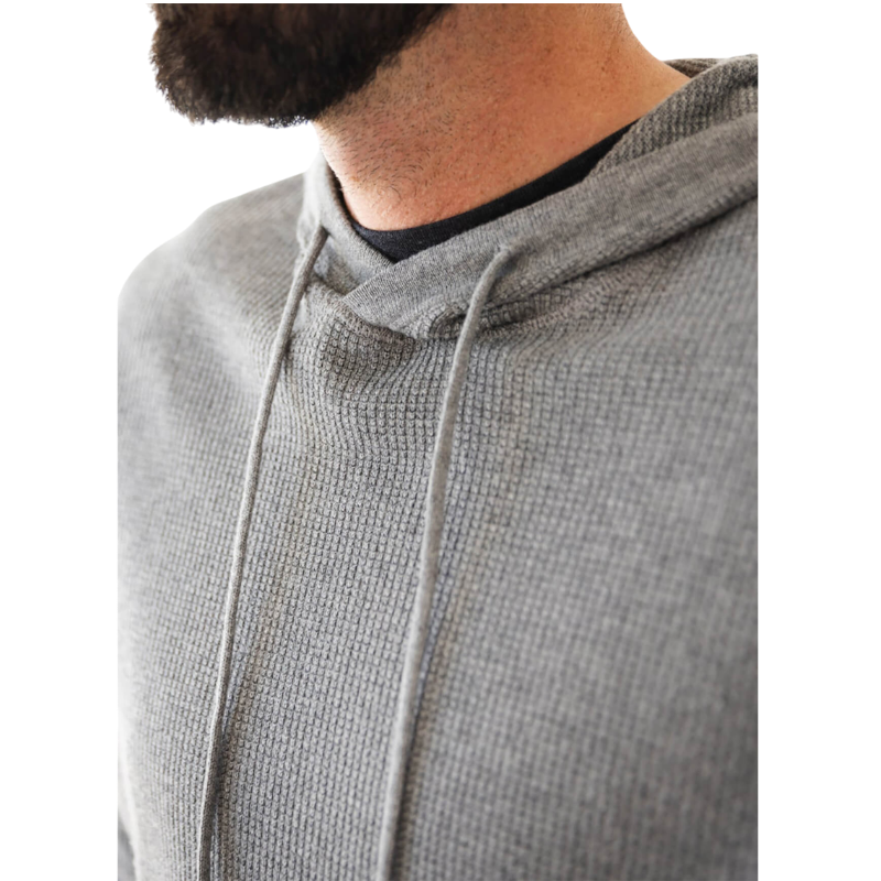 Linksoul Men's Waffle Hoodie