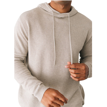 Linksoul Men's Waffle Hoodie