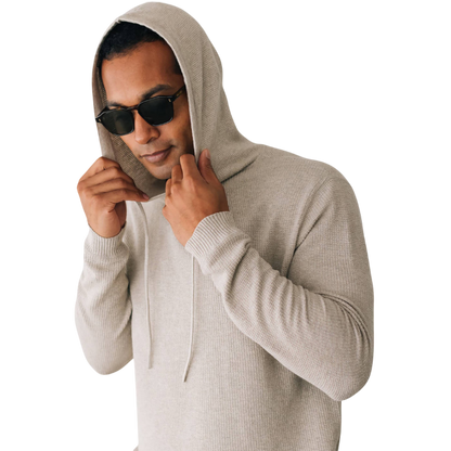 Linksoul Men's Waffle Hoodie